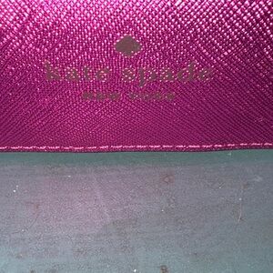 Kate Spade Confeti Pink Polka Dot Women's Bag Cosmetic